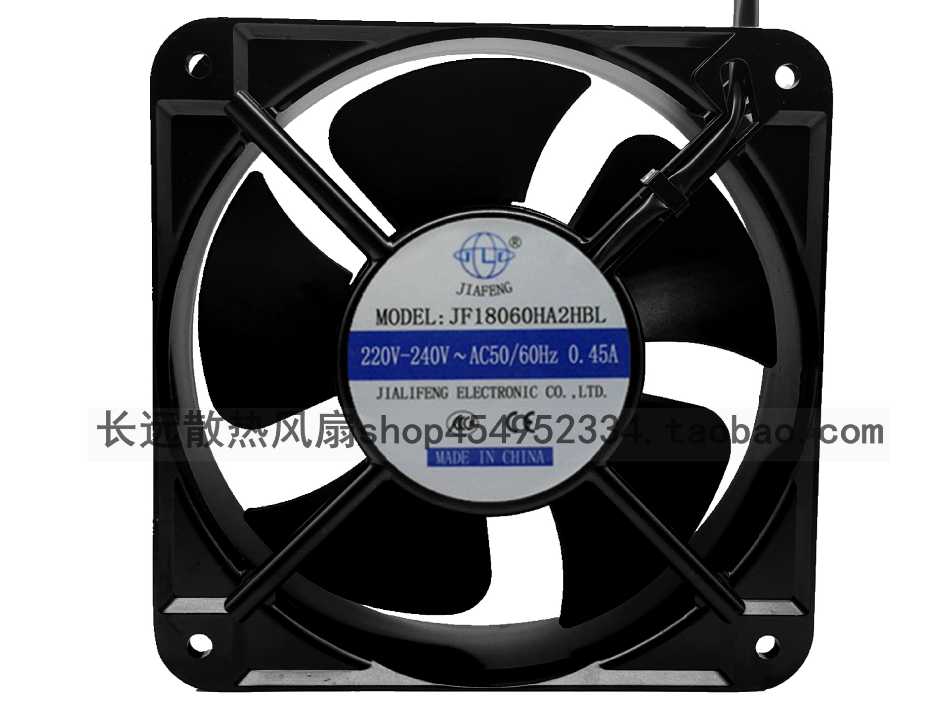 全新原装 JF18060HA2HBL 220V 18CM 180*180*60机柜机箱散热风扇