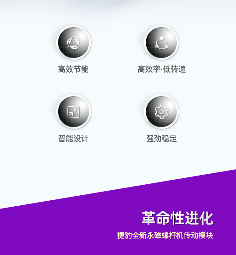 Jaguar Fortune Es Series Permanent Magnet Screw-Type Inverter Air Compressor Screw-Type Air Compressor Complete Set