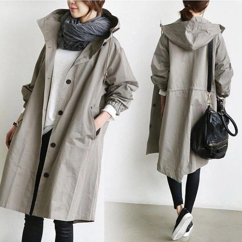 Women's Fashion Trench Autumn Casual Style Trench Coat Big Sale No Returns Women's Fashion Trench Autumn Casual Style Trench Coat Big Sale No Returns