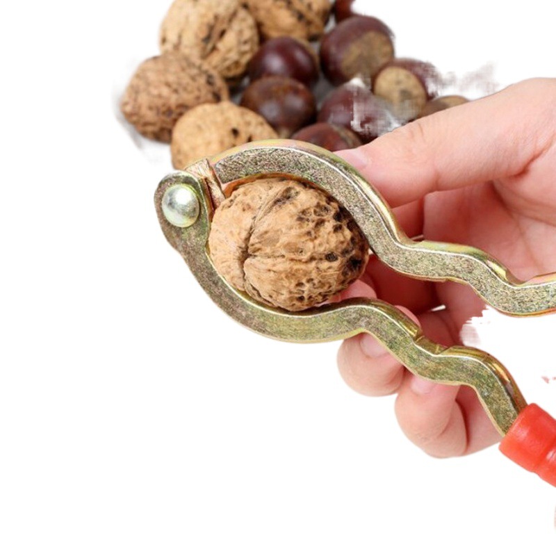 Iron Walnut Clip Nut Clip Small Walnut Tongs Nut Tongs Peel Walnut Pliers Walnut Peel Tools Wholesale