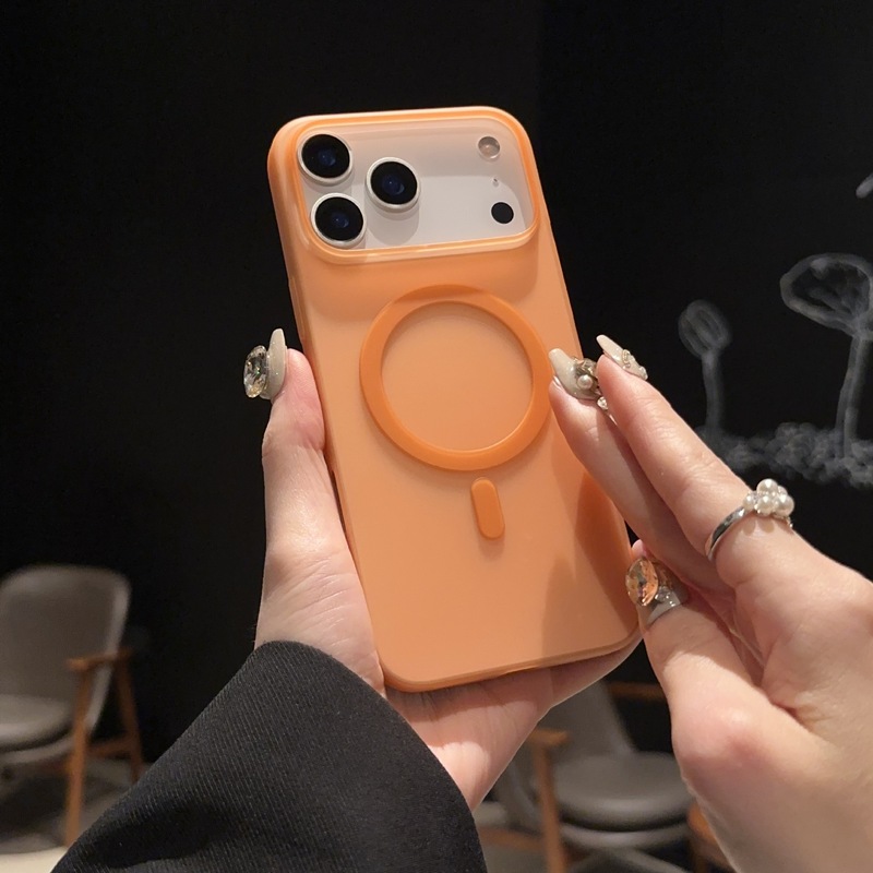 适用苹果17Pro磁吸磨砂手机壳iPhone17Air简约保护套17Promax超薄|undefined