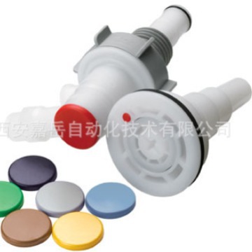 CPC 产品 桶/分装连接器 颜色识别帽和按钮塞DQPROCAPGRN03