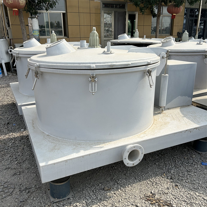 回收二手平板衬塑离心机   自动化真空分离设备  化工工业分离机