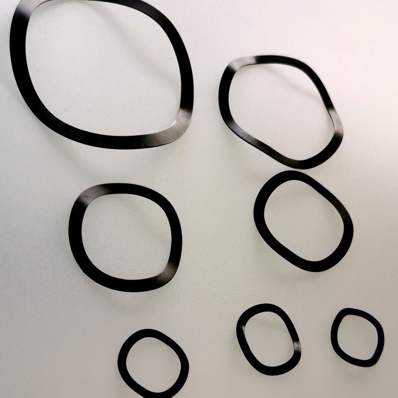 Factory spot wave washer three wave washer