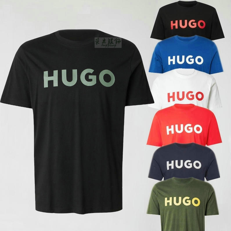 Cross-Border European Size Trendy Brand Printed Men's Short-Sleeved Cotton T-Shirt Casual Fashion Heavy Round Neck Cultural Shirt Hot-Printed Cotton T-Shirt