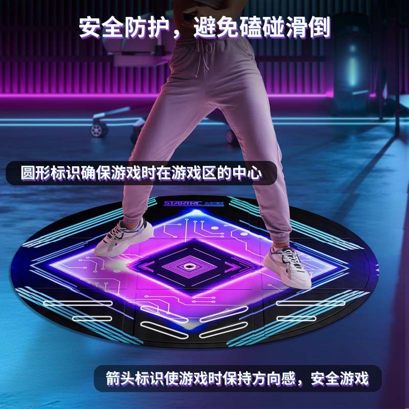 Vision Pro anticolisión Meta Quest 3/2 VR alfombra de piso espacio anti-caída ensanchamiento comodidad experiencia accesorios