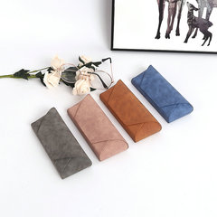 ins日系輕便太陽鏡盒 羊巴紋手工盒 時尚簡約包裝盒