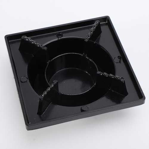 Factory direct supply retro wooden base square alcohol stove hotel convenience small hot pot alcohol stove stand alcohol lamp wholesale