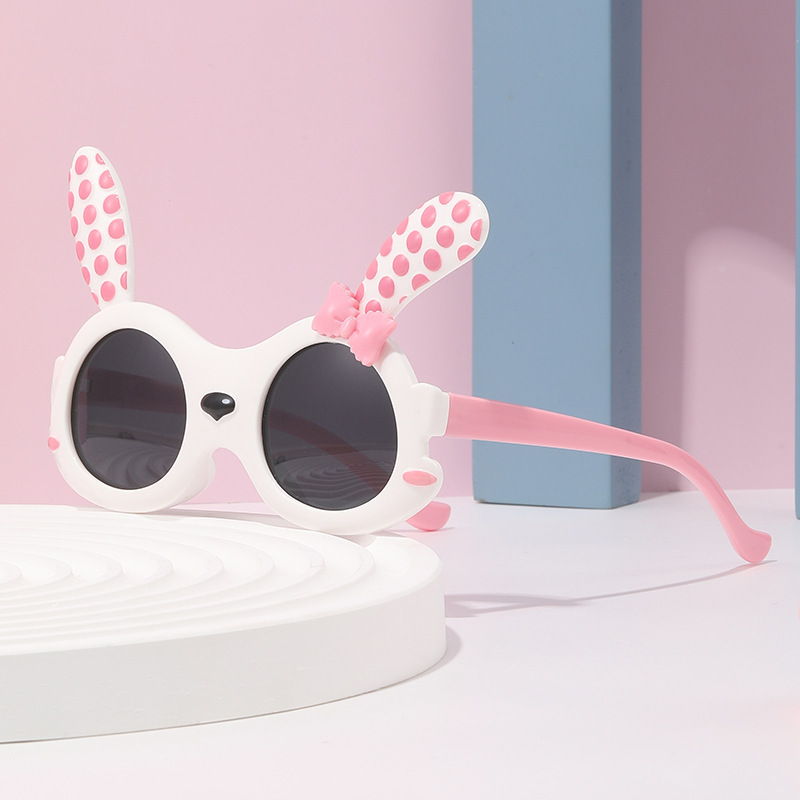 Gfas de sol polarizadas para niñas UV-protección solar para niños niñas niños gafas de sol para bebés de dibujos animados