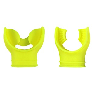 Cross-border manufacturers supply silicone universal diving mouthpiece rubber breathing tube accessories odorless deep snorkeling mouthpiece