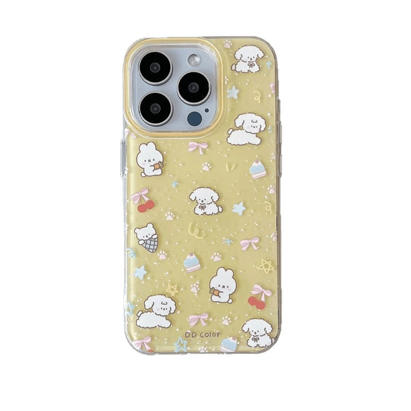 Apple, мультяшный совместимый iPhone 16/15, чехол для телефона, iphone, 13, 11, 15promax, защита на случай падения