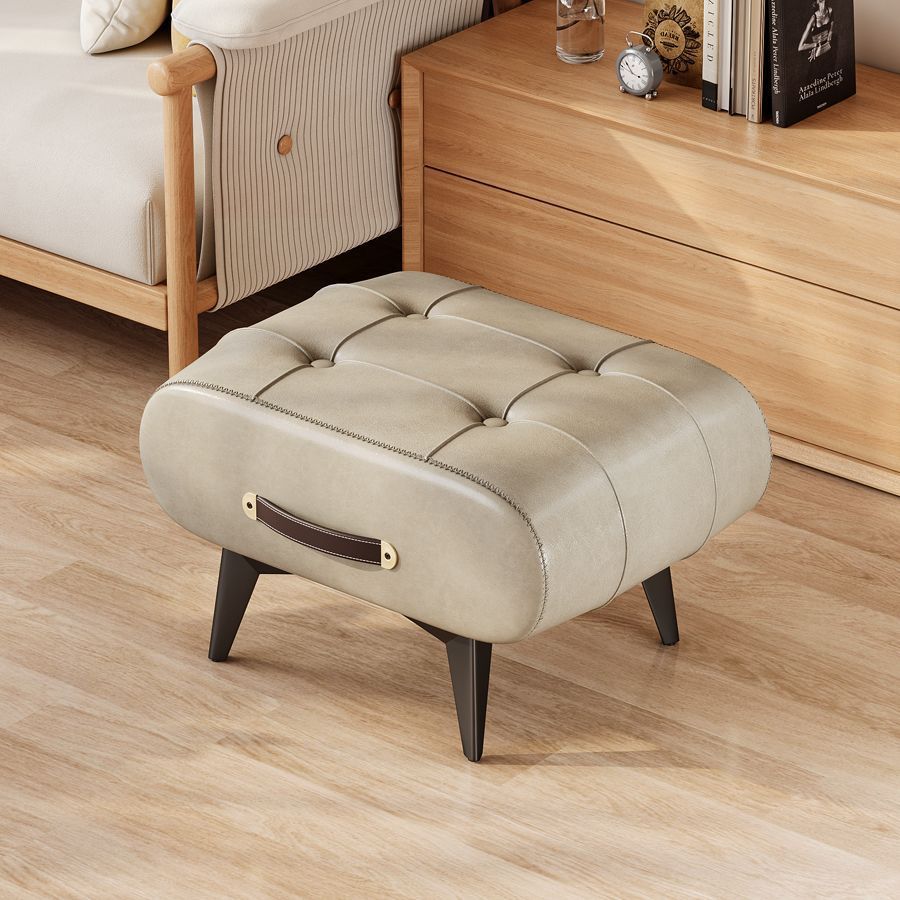 Cambio de zapatos taburetes de puerta doméstica bolsa suave red pedal ligero de lujo mesa de té taburetes bajos sofá sala de estar simple asiento suave