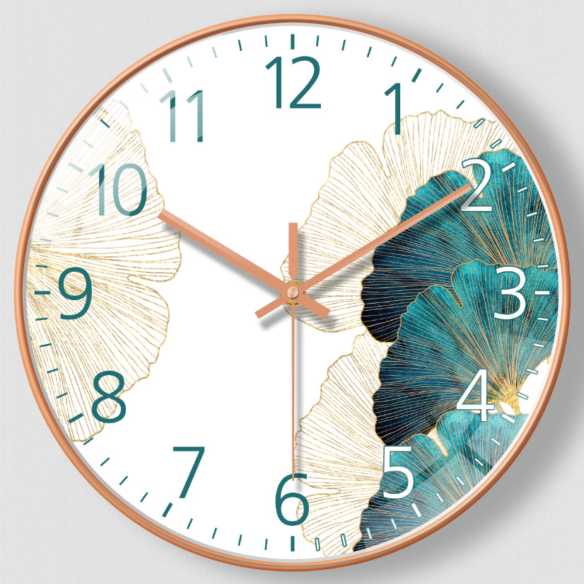 10 inch 25CM elk wall clock cartoon wall clock light luxury wall clock living room clock simple wall clock Zhangzhou wall clock