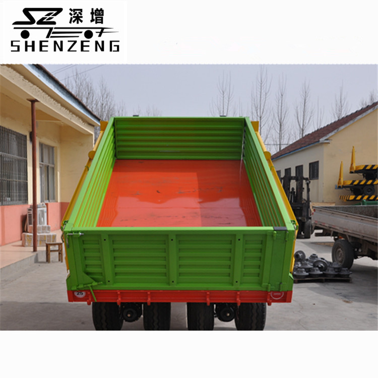 农用自卸拖车 水稻收割机拖车 多功能拖车 拖拉机翻斗拖车