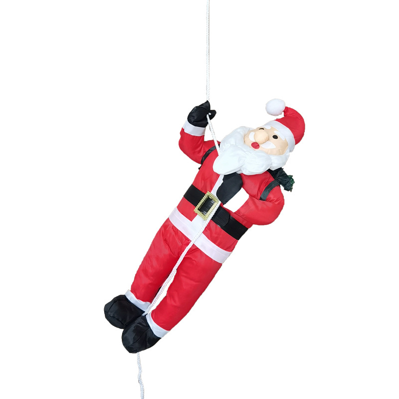 Navidad decoraciones nuevo 60cm Santa Claus muñeca colgante Navidad suministros fábrica directa transfronteriza