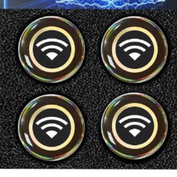 Including Packaging Price 5g Signal Hard Sticker 2.8 Negative Ion Energy Anti-Radiation Sticker Mobile Phone Sticker