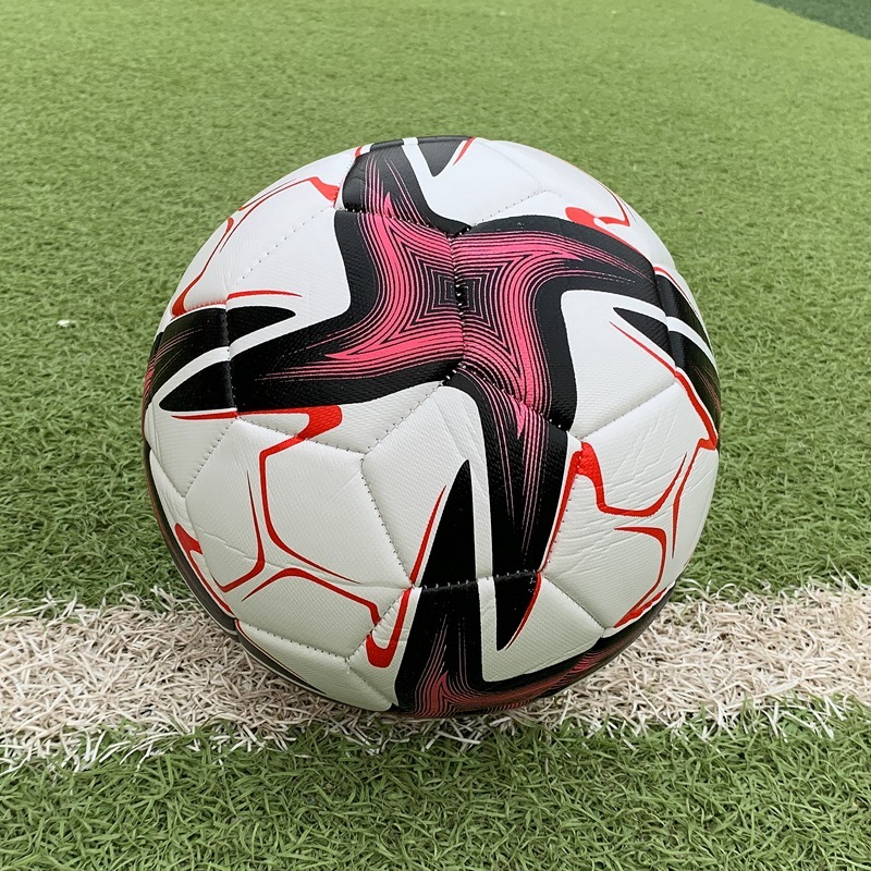 ミシン縫いサッカーフットボールワールドカップヨーロッパカップアメリカカッププレミアリーグ試合トレーニングNo.5 PVCサッカー卸売|undefined