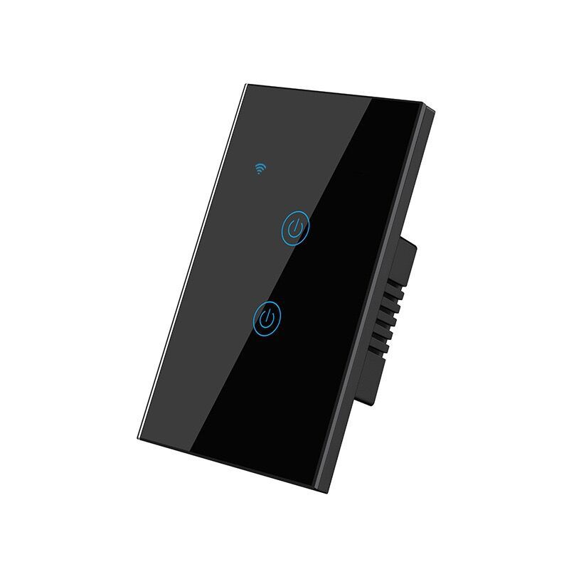 유니버설 버전 Tuya WIFI 120 유형 검정색 2개 개방형