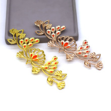 D60923����ʽͭ�ֹ�diy ��ϼɫ����������ͷ�κ�������50*145mm