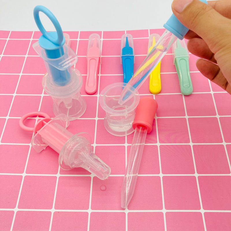 Multi-functional children's feeding helper, children's baby dropper feeder, baby anti-choking baby feeder