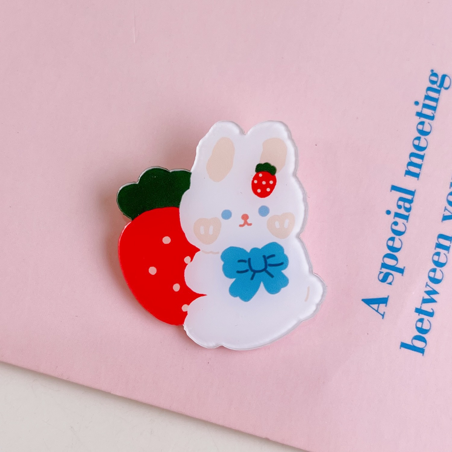 Tengyi ins viento lindo de dibujos animados acrílico cachorro broche insignia al por mayor ropa bolso colgante joyería pin