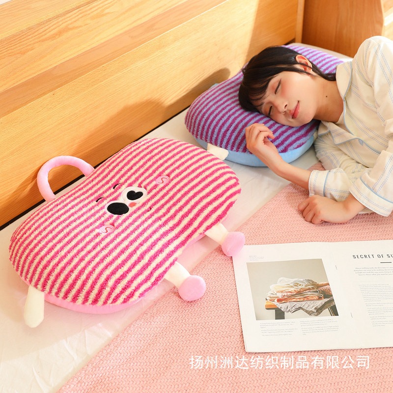 Almohada de Espuma de Memoria para Siesta con Hueco para Manos para Oficina y Dormitorio
