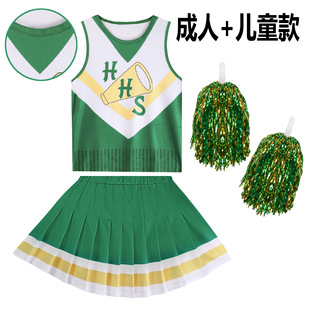 2022 new Stranger Things children's Halloween skirt cos cheerleading parent-child clothing DT18