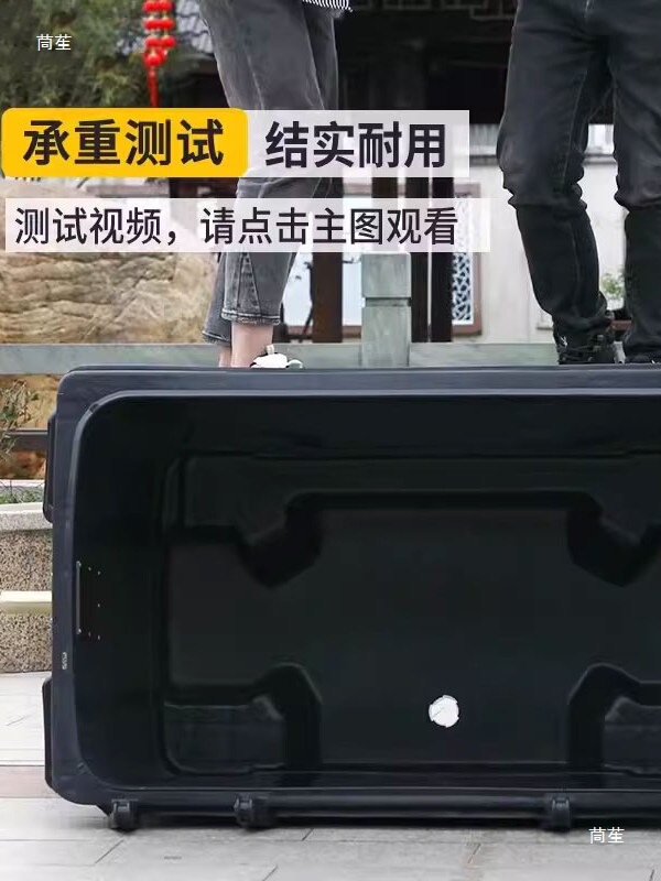 660L Outdoor Trash Can Large Commercial Cleaning and Collection Cart with Large Capacity Sanitation Handcart Trailer