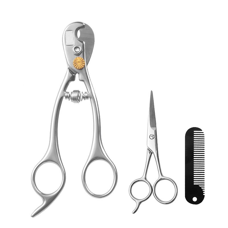 Pet scissors + trimming shears + comb