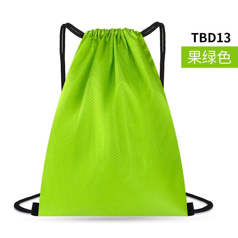 Bolsas de bolsillo de cuerda mochila maratón mochila club entrenamiento escolar bolsa de almacenamiento al por mayor