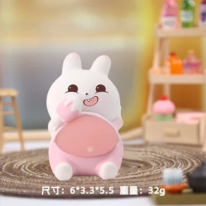 吃货小样治愈系摆件可爱迷你摆设创意家居办公桌面生日礼物解压
