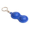 Silica gel toy, amusing keychain, anti-stress, wholesale