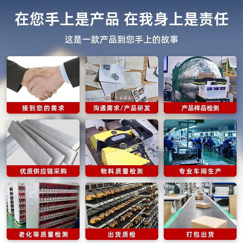 跨境新款多功能COB工作灯三光源汽修灯Type-C充带磁铁挂钩照明灯|undefined