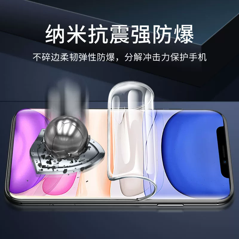Apple совместимая гидрогелевая пленка, для мобильного Pro, защитная маска, 16/15/14, 12 Pro Max