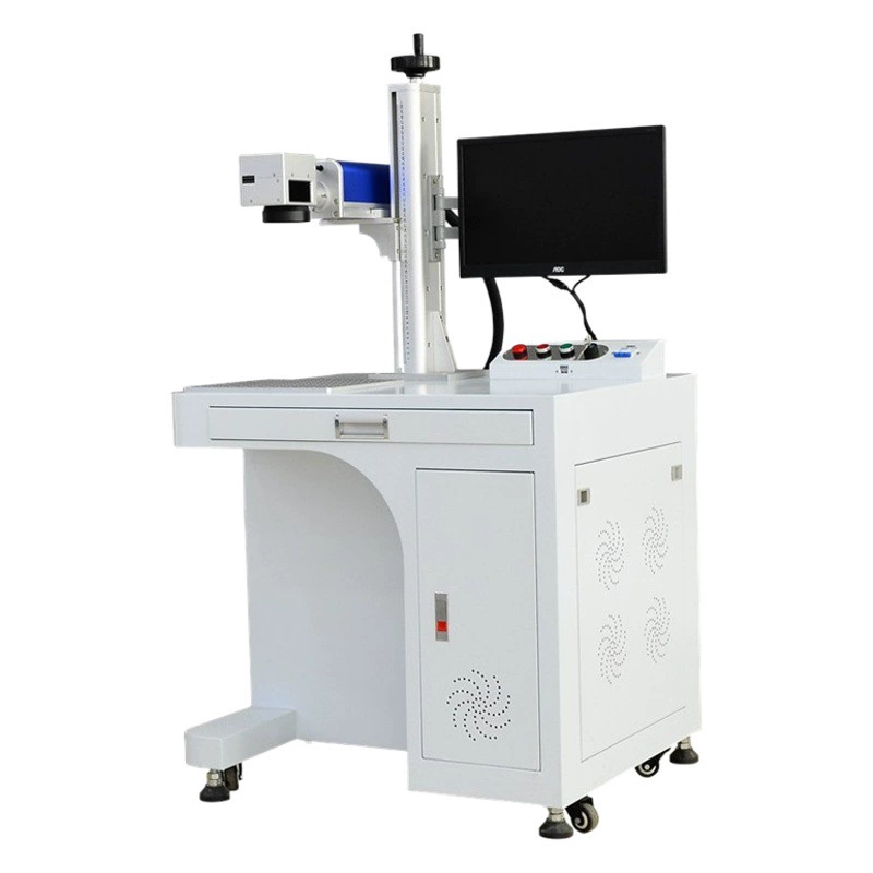 Настольный волоконно-лазерная маркировочная машина металлическая нержавеющая сталь лазерная гравировальная машина для карандашей для гравировки ультрафиолетового стекла лазерная гравировальная машина