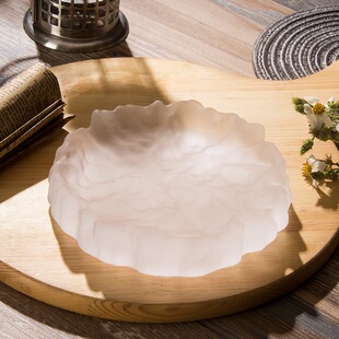 Japanese Style Glass Pot Bearing Kung Fu Tea Set Accessories Glass Teapot Tea Cup Holder Household Tea Tray Simple Tea Table Coaster