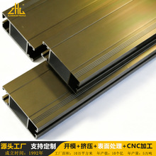 【专业生产 品质保证】供应电泳香槟色铝合金门窗型材 佛山铝材厂