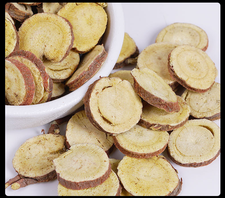Gan Cao Slices (Glycyrrhiza uralensis) — Dried Licorice Root for Tea, Soup & Spice preparation