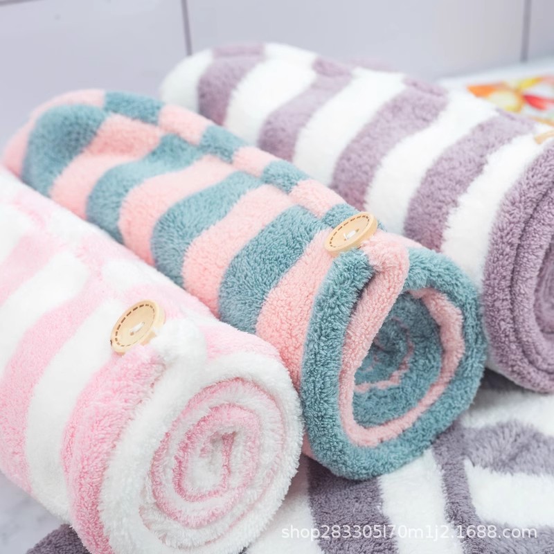 Sombrero de cabello seco para mujer absorción toalla de cabello seco para limpiar el cabello toalla de secado rápido paquete de toallas lindas sombrero de baño cabello largo