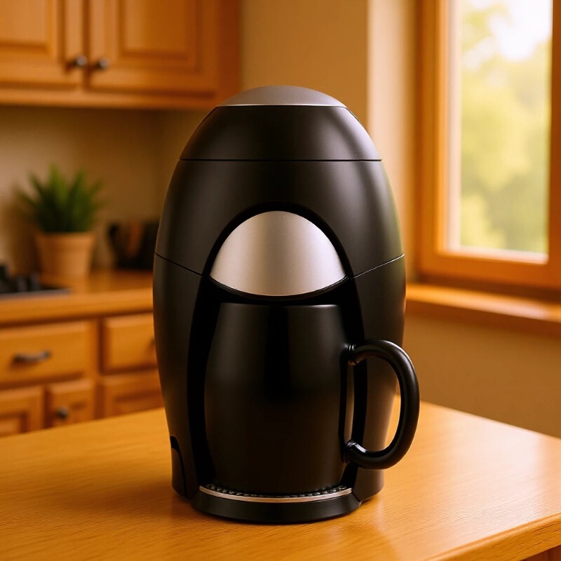 Household Small Mini Drip Coffee Maker 1~2 Cup Single/Double Cup Drip Coffee Maker Drip Pot