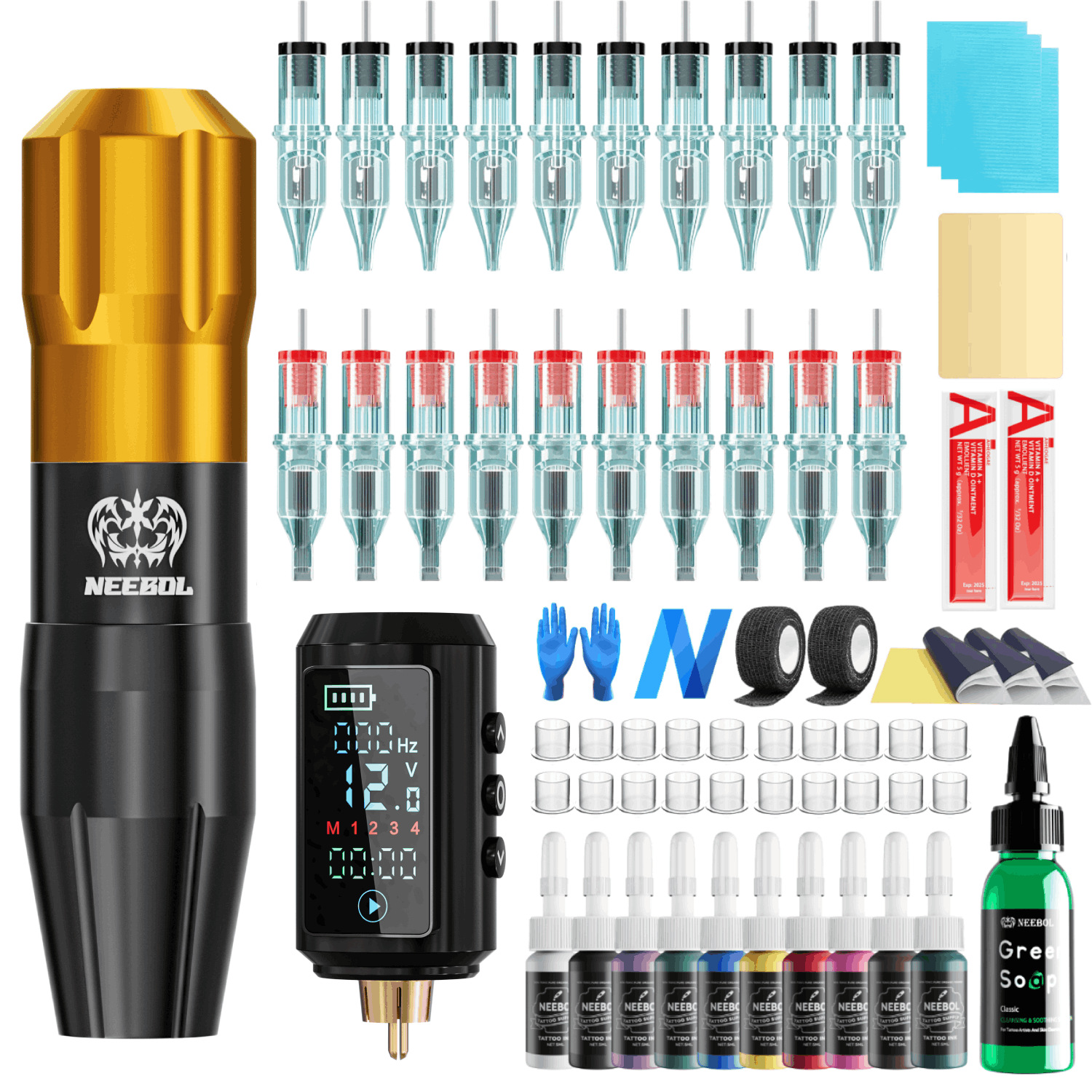 골드 럭셔리 슈트