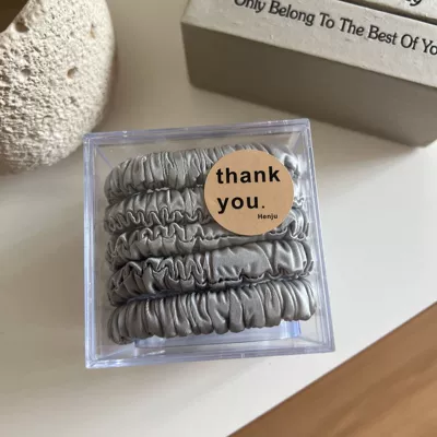 with a High-End Feel, Saç üçün rezinlər - 5-light-gray
