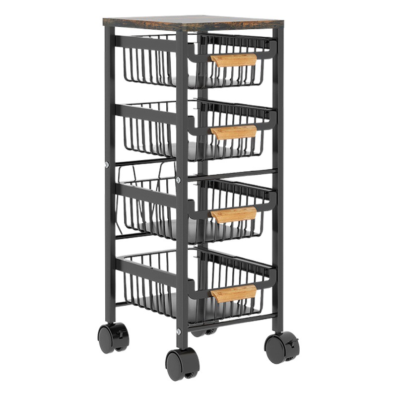 Estante de almacenamiento extraíble para cocina, estante de almacenamiento de varias capas, cesta para frutas y verduras, estante de almacenamiento para huecos, almacenamiento para huecos.