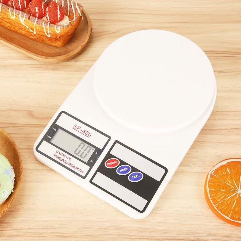 Báscula Electrónica de Cocina SF400, Apagado Automático, Función de Tara, Conversión de Unidades, para Cocina