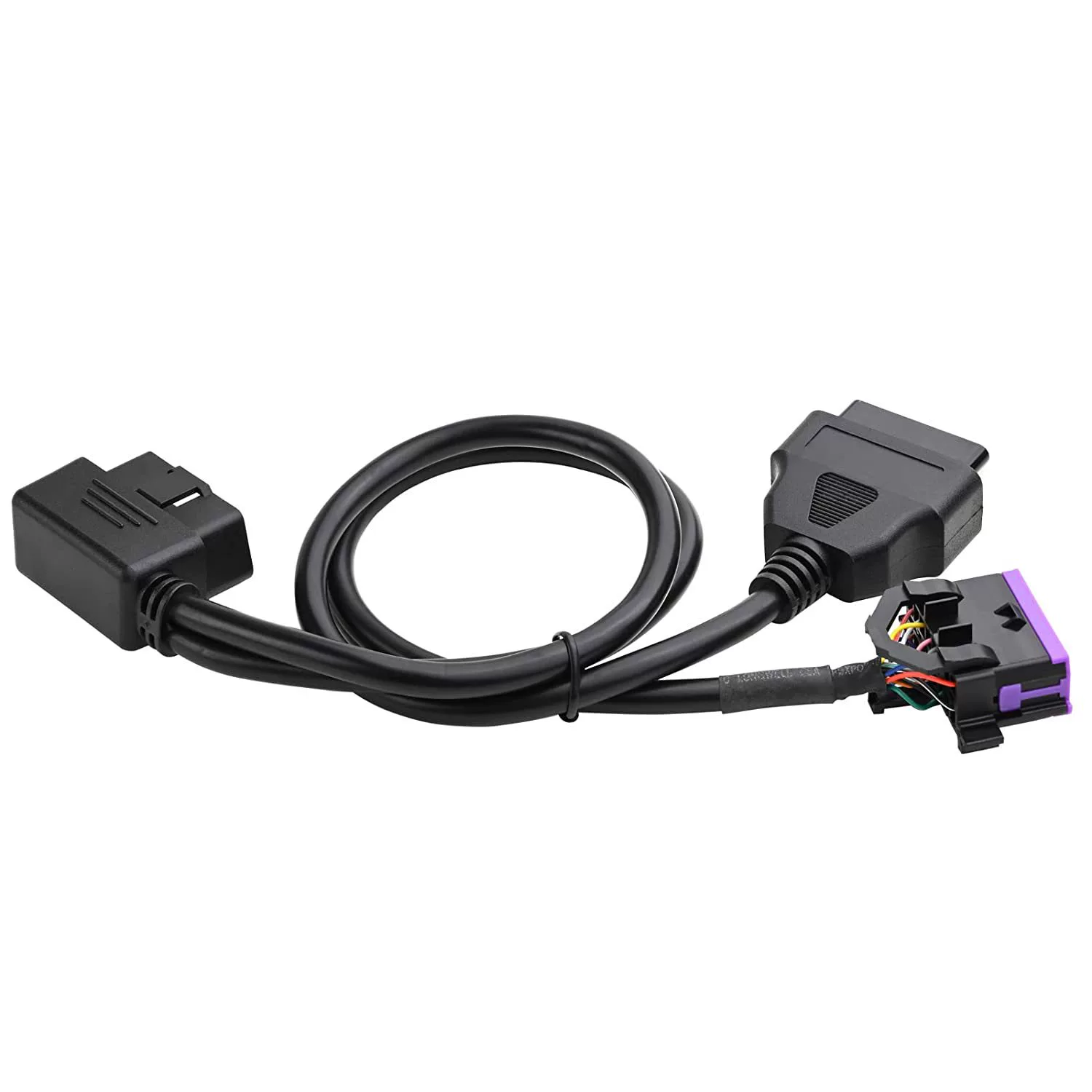 OBDll автомобильный диагностический жгут проводов OBDll 2 пара материнских 16P конвейерной линии obd2 удлинитель автомобильный разъем