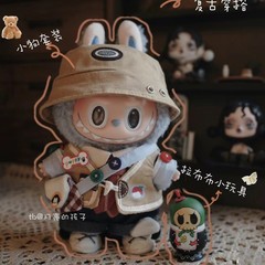 7cm布 マカロン1 服 人形服 コカ・コーラ 三代目ラブ ラブブスーツ ビニールギフト