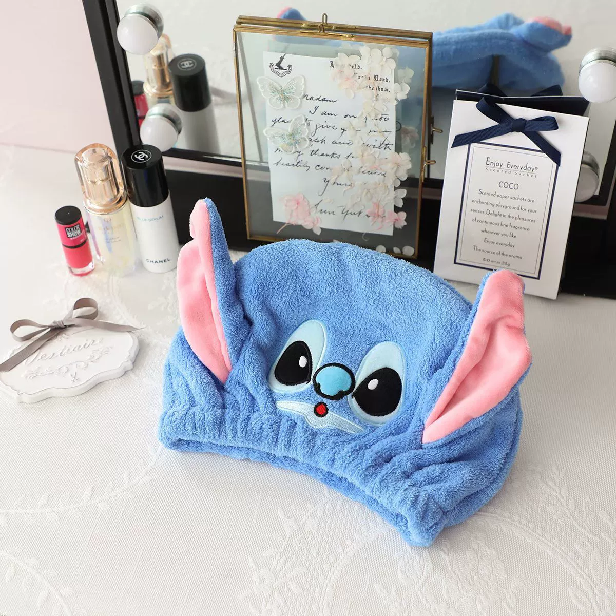 Торговля через границу）, cartoon shower cap, детский гигиенический продукт, быстро сохнущее полотенце для волос, впитывающая вода