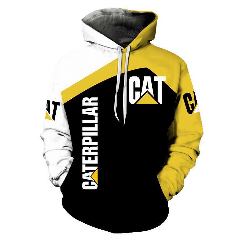AliExpress cross-border e-commerce source manufacturers 3D printed hoodie casual men's hooded sweater simple men