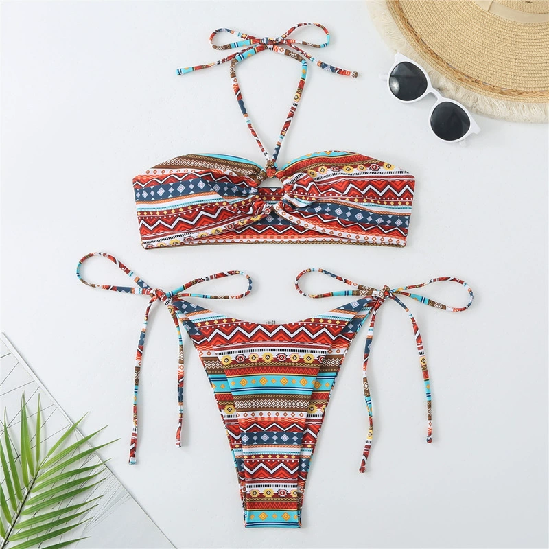 (Cross-border trading), sexy double-sided split swimwear, Amazon