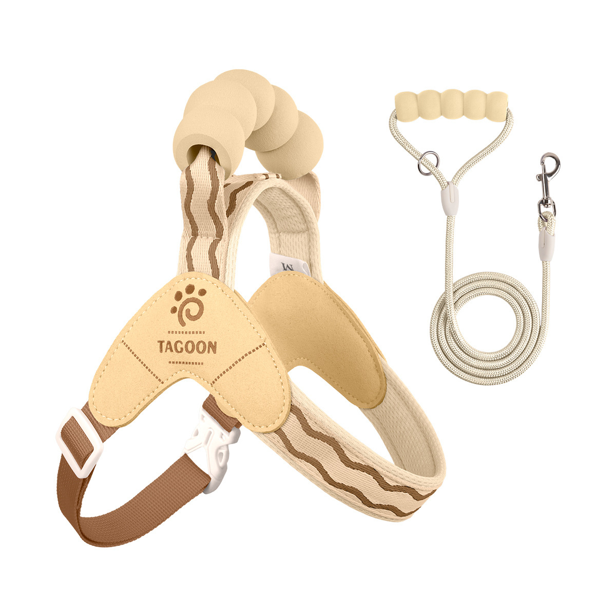 Cuerdas de tracción de mascotas de color tracción de dopamina cinturón de pecho de perro portátil de vestir silla de pecho de cuerda de perro en stock